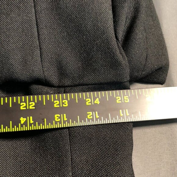 Stafford Men's Blazer Jacket 50R Black Sport Coat Double Button Classic Formal - Picture 5 of 16